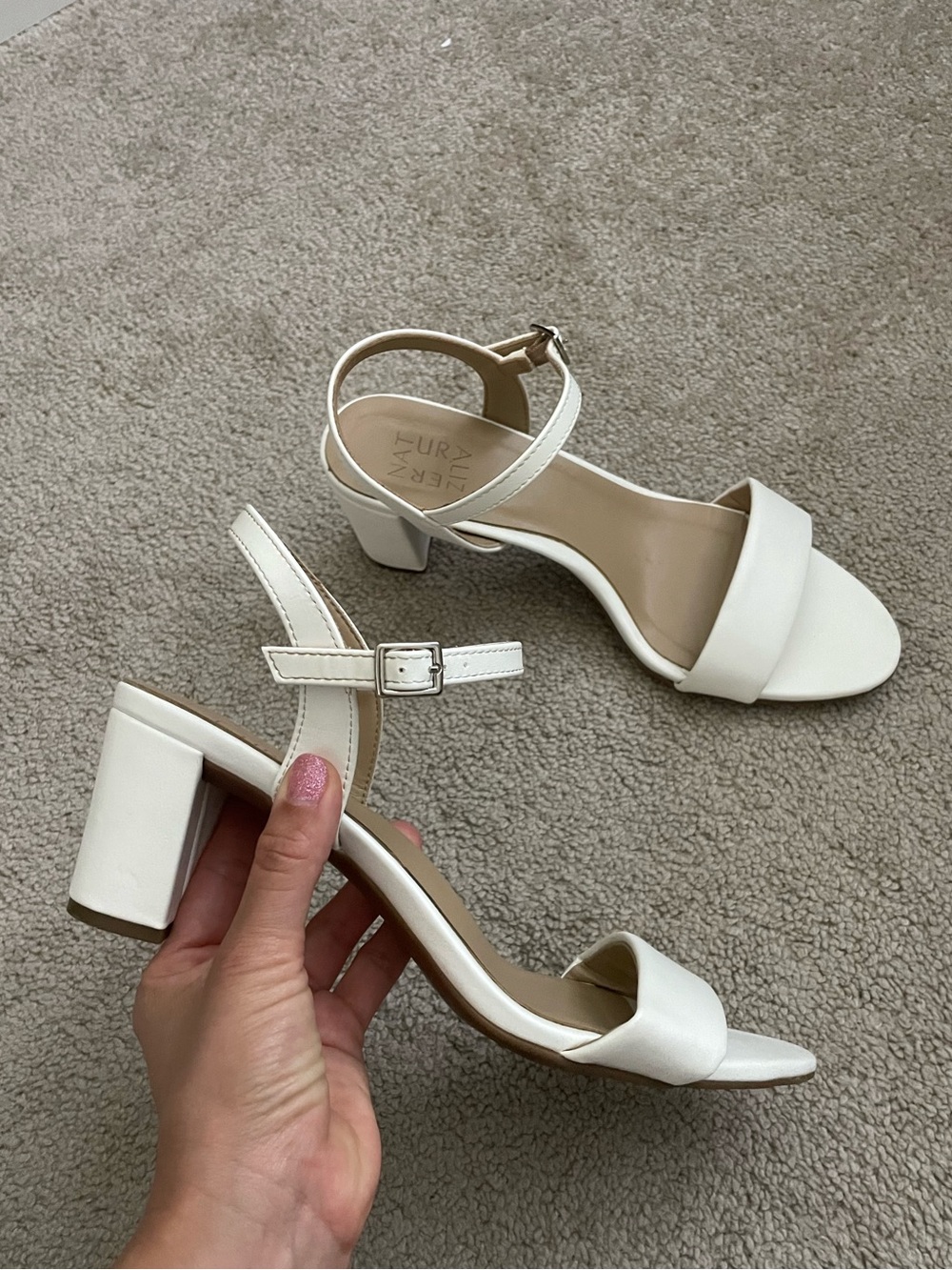 Naturalizer - Bristol White Sandal